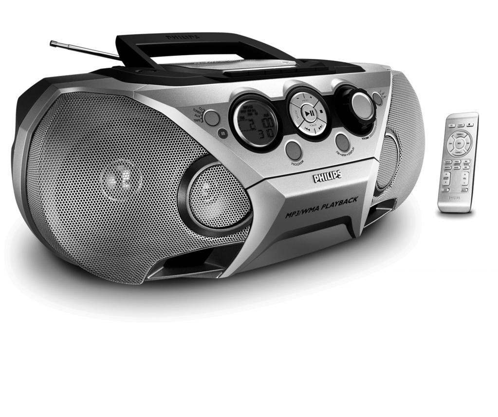 MP3-CD Soundmachine AZ3068 Meet Philips at the Internet http://www.philips.
