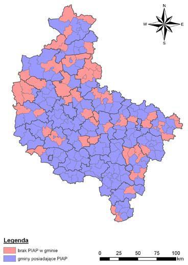 WIELKOPOLSKA: ADMINISTRACJA SAMORZĄDOWA Publiczne Punkty Dostępu do Internetu (PIAP) 20% gmin utworzyło w swoim urzędzie PIAP 75 % ma PIAP poza urzędem: biblioteki domy kultury domy pomocy