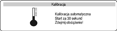 7. KALIBRACJA WAGI Dla zapewnienie bardzo dużej dokładności ważenia, wymagane jest okresowe wprowadzanie do pamięci wagi współczynnika korygującego wskazania wagi w odniesieniu do wzorca masy: jest