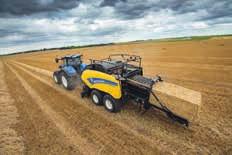 duch ciągle żywy Pierwszą prasę z podbieraczem i samoczynnym mechanizmem wiązania beli marka New Holland skonstruowała w 1940 r.