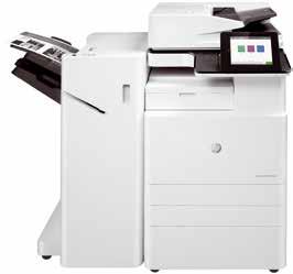 URZĄDZENIA WIELOFUNKCYJNE Urz¹dzenie wielofunkcyjne LaserJet Managed MFP E72525dn Drukowanie i 25 str./min., max format, dwie kasety po 520 ark., boczny 100 ark.