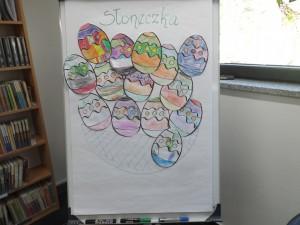 Na zajęciach towarzyszył nam także Miś Czyścioszek (tak nazwały Misia