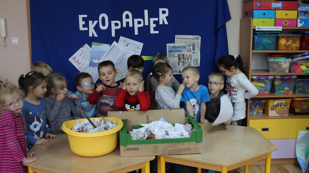 wyprodukować własny ekopapier, używając do