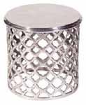 Stolik Marrocco silver,