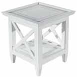 Stolik Enzo white, 45 x 45 x