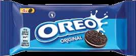Ciastka Oreo 44g 0,82 1,01 9,99 12,29 Herbatniki