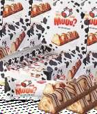 bar with milk taste 29 g Cukierki Go Jelly in chocolate 3 kg Azorika