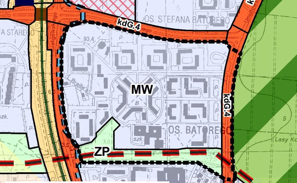 Studium uwarunkowań i kierunków zagospodarowania przestrzennego miasta Poznania MW - tereny zabudowy mieszkaniowej