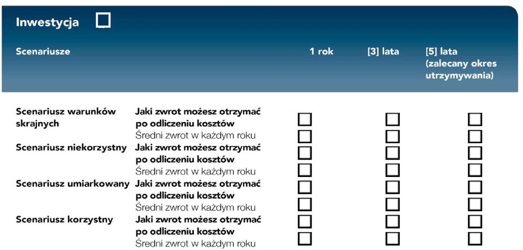 L 100/32 12.4.2017 ZAŁĄCZNIK V METODYKA PREZENTACJI SCENARIUSZY DOTYCZĄCYCH WYNIKÓW CZĘŚĆ 1 Ogólna specyfikacja prezentacji 1.