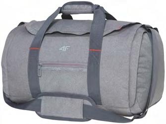 shoulder protector - hand protector - side zippered pockets - mesh pocket - U-shaped main zipper compartment 124 TRAVEL BAG - wymiar: 43x30x20cm - pojemność: 25L - waga: