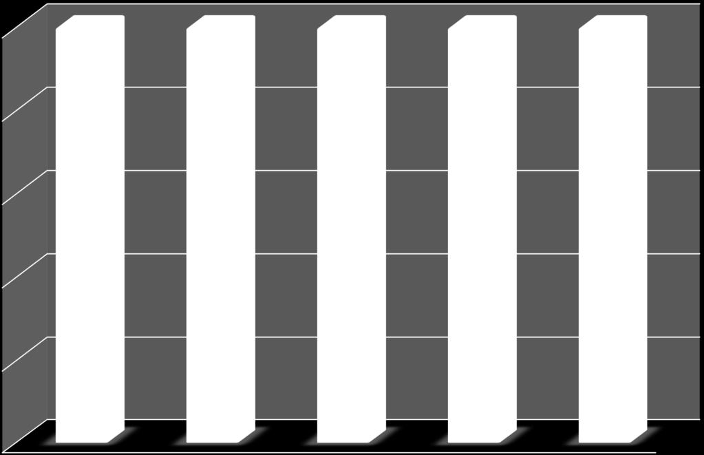 40% 20% 0% 21,22% 21,00% 20,82% 20,95% 20,59% 2010 2011 2012 2013