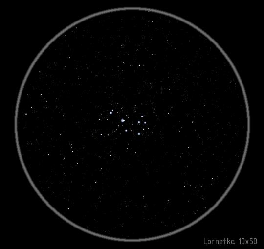 BYK Plejady, Messier 45, Melotte 22 Jedna z najpiękniejszych i najlepiej znanych gromad otwartych. Gwiazdy otoczone są błękitną mgławicą, która jednak jest dość trudna do zaobserwowania.