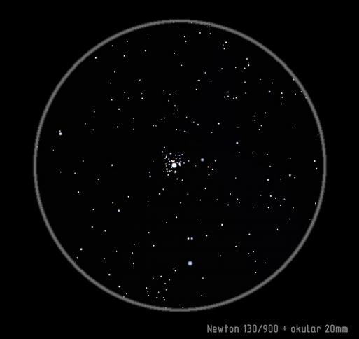 Messier 93 (NGC 2447) Jasna, gęsta gromada otwarta o rozmiarach ok. 22'. Messier 41 (NGC 2287) Bardzo duża, jasna i łatwa w obserwacji gromada otwarta. Jej rozmiar to ok. 38'.