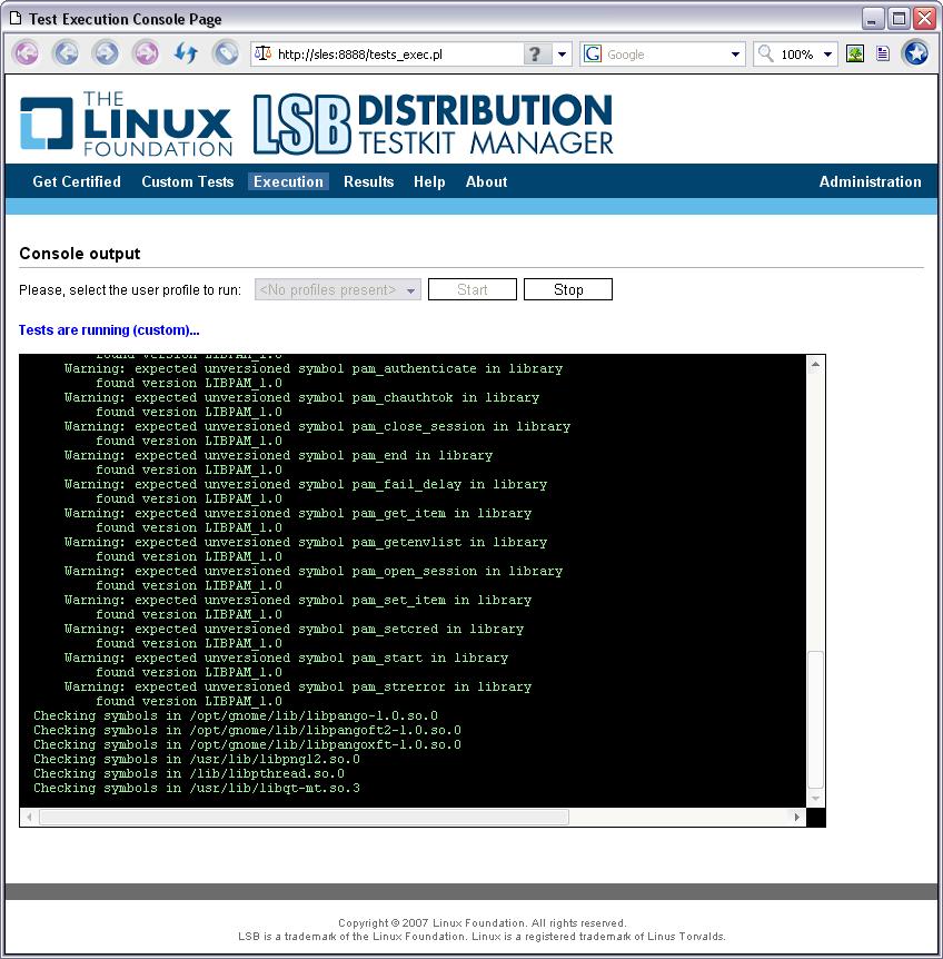 Linux Standard Base (LSB)
