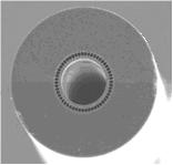=125µm, refrakcja płaszcza - n p =1,55; pokrycie zabezpieczające dwuwarstwowe o grubości ok.