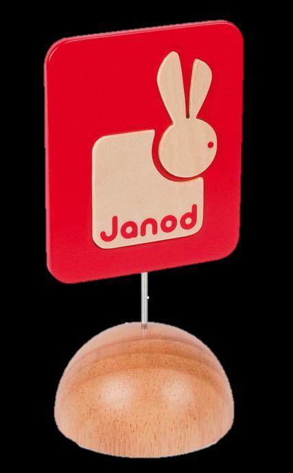 J00014 JANOD dwustronne, stojące logo