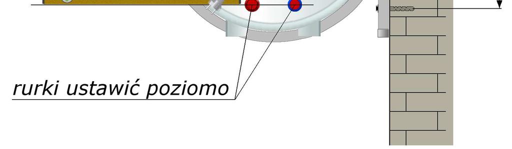 Za pomocą kołków rozporowych ø12 z wkrętem 8 (załączonych w