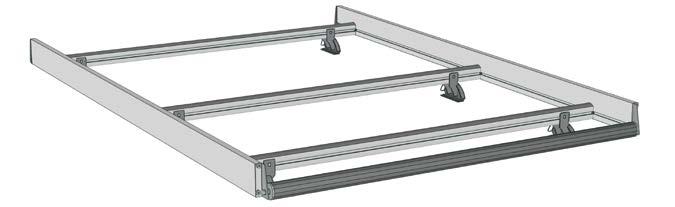 DIMENSIONES WYMIARY PESO WAGA CARGA UDŹWIG POS 221 2192x1380 mm 43,26 kg 37,00 kg Sólo para vehículo con puertas traseras de batiente.