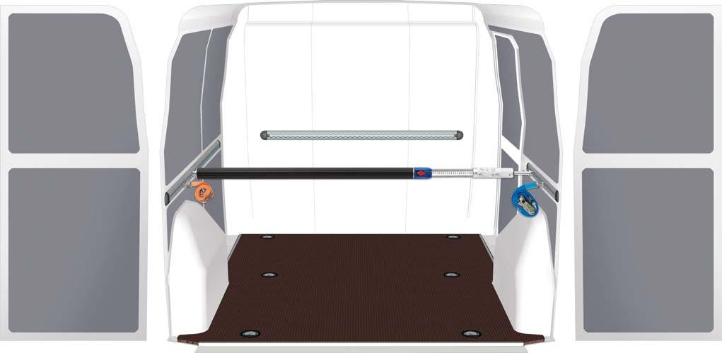 4 FORD TRANSIT COURIER FURGÓN - FURGON SUELO Y PANELES - ŚCIANY I PODŁOGA Suelo y paneles para vehículo con puerta lateral derecha y paredes de chapa.