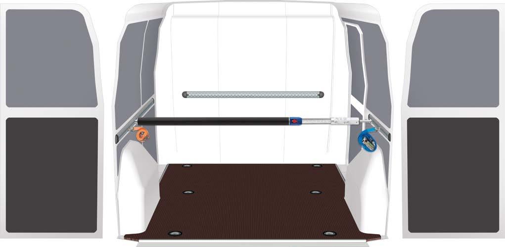 6 PEUGEOT PARTNER FURGÓN - FURGON SUELO Y PANELES - ŚCIANY I PODŁOGA Suelo y paneles para vehículo con puerta lateral derecha y paredes de chapa.