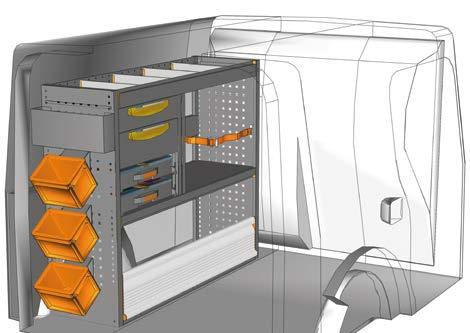 10 RENAULT KANGOO FURGÓN - FURGON L1 H1 FURGÓN EXPRESS EJEMPLOS DE EQUIPAMIENTO -