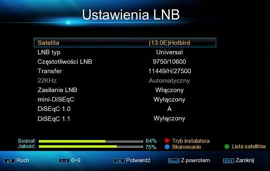 Źle dobrana antena oraz nieprawidłowa regulacja w sposób istotny wpłynie na pogorszenie odbioru programów. Polecamy skorzystanie z pomocy instalatora w instalacji anteny.