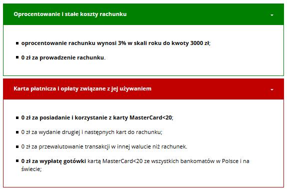 Konto<20 dedykowane jest osobom, które skończyły 13 lat.