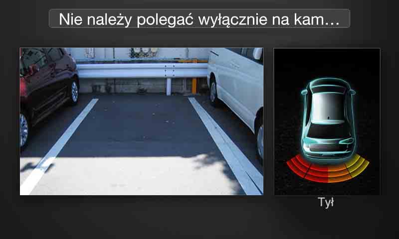 ), podczas konfiguracji klimatyzacji lub w momencie wykrycia przeszkody przez urządzenie następuje automatyczna zmiana ekranu.
