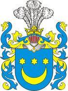8 Langen Die adlige polnische Familie Langheim (Langhemde). Langheim (Langhemde). In Blau ein roter Greif; Helmschmuck: der Greif wachsend.