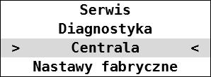 RZECZYWISTY EFEKT USTAWIENIA TRYBÓW: GLOBALNEGO I LOKALNEGO Ustawiony tryb Ustawiony tryb globalny (centrali) lokalny (urządzenia) Rzeczywisty tryb pracy urządzenia AUTO AUTO Według programu