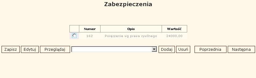 Ekran 10 Dyspozycja uruchomienia kredytu i uwagi System przy przejściu na ekran Dyspozycja i uwagi dokona