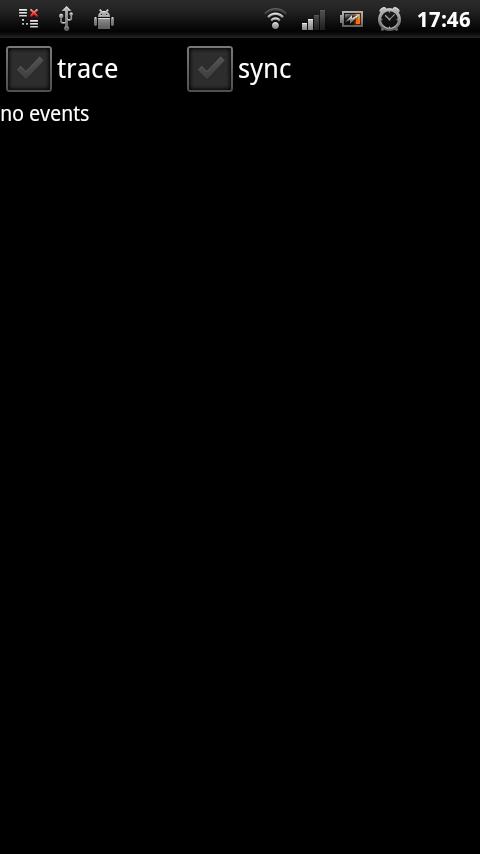 6.2. Testy manualne 42 Rysunek 6.1. Aplikacja niezsynchronizowana z serwerem. Rysunek 6.2. Aplikacja po synchronizacji danych z serwerem.