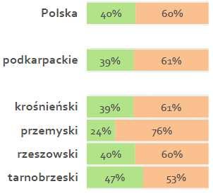 inwestujących w ostatnich 12 miesiącach 45,5% 43,4% 44,2% 44,4% 41,6% 40,7%