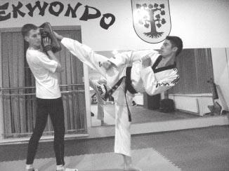 LUTY NR 2 Od 17 lat w Bornem Sulinowie istnieje klub taekwondo, którego za³o ycielem jest pan Dariusz Skiba, by³y zawodnik, obecny g³ówny trener dru yny Uczniowskiego Ludowego Klubu Sportowego Borne
