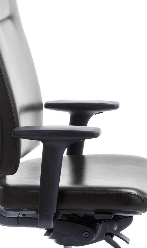 P51PU armrests with help of the button