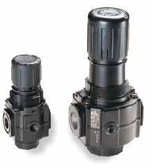 PRZYOTOWANI POWITRZA (FRL) SRIA XLON Reduktory R72, R73, R74 /4 3/4 System xcelon umożliwia montaż bezpośrednio w linii lub modułowo z innymi elementami systemu ardzo dobra charakterystyka regulacji