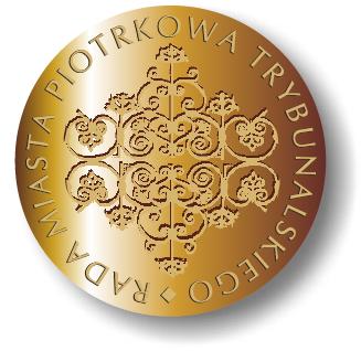 Wzór graficzny Brązowego Medalu Honorowego Piotrkowa