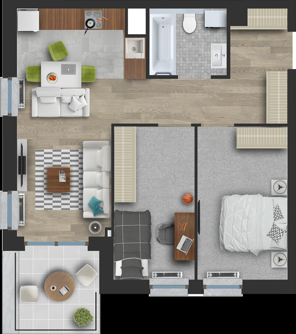 MIESZKANIE NR -7 3,99m² 16 186 31 3 1 360 396 7,79m² 19,1m² 636 5 51,5