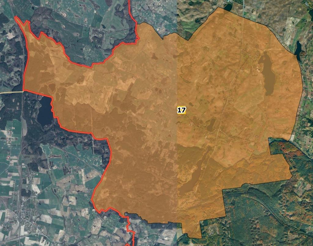 41 Tabela 23 OBSZAR 17 Rakowiec, Dębowo, Mała Karczma, Małe Wyręby, Rakówko, Wielkie Wyręby, Jeleń OBSZAR 17 Rakowiec, Dębowo, Mała Karczma, Małe Wyręby, Rakówko, Wielkie Wyręby, Jeleń Zakres