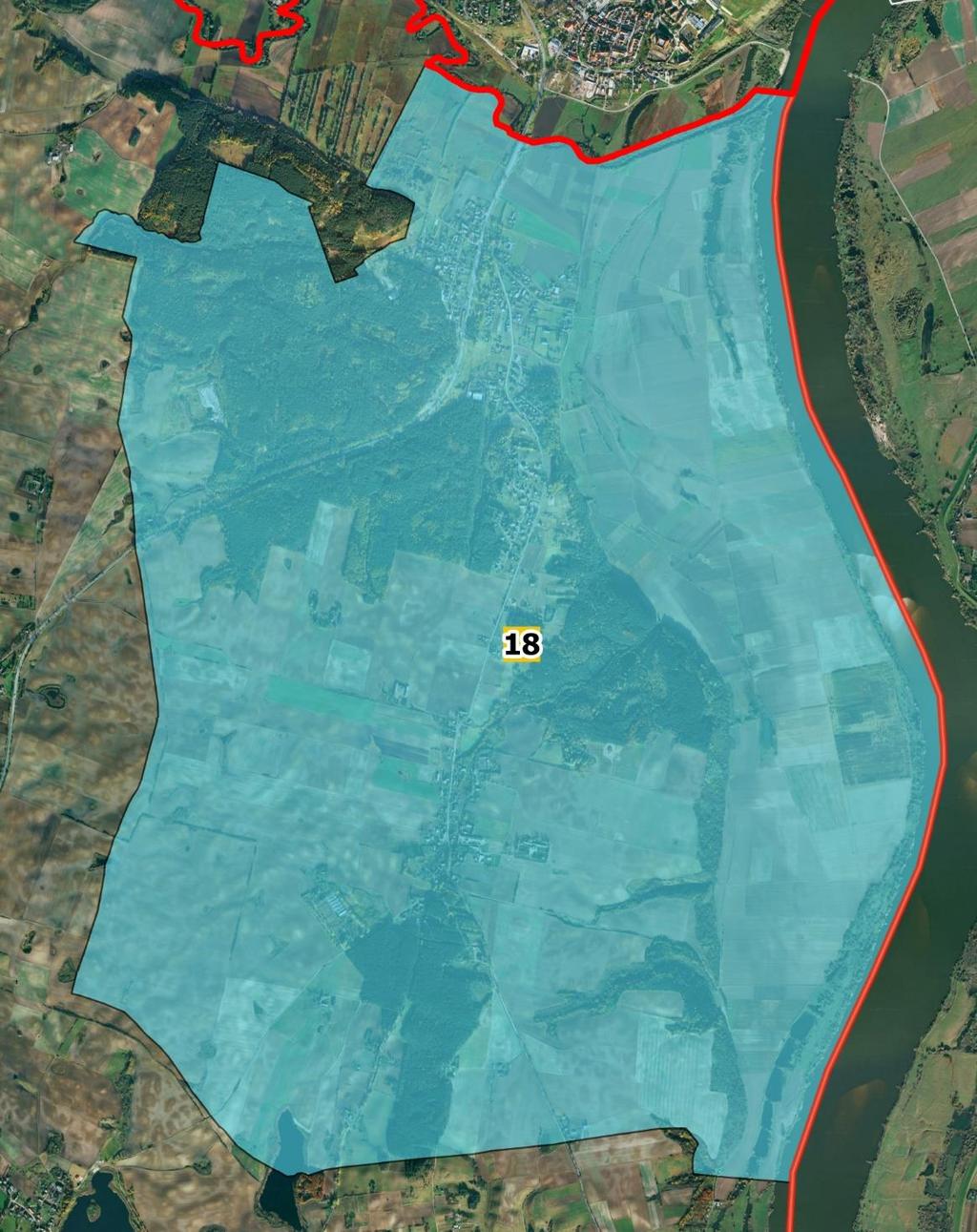 42 Tabela 24 OBSZAR 18 Nicponia, Tymawa OBSZAR 18 Nicponia, Tymawa Zakres (sołectwa) Nicponia, Tymawa Funkcja mieszkaniowa, usługowa, przyrodnicza, rolnicza, leśna Powierzchnia 1 716,61 ha Liczba