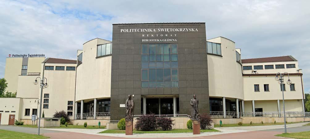 Biblioteka Główna University Library Biblioteka Główna Politechniki Świętokrzyskiej jest największą w regionie świętokrzyskim ogólnodostępną biblioteką naukowo-techniczną.