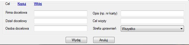 Dodawanie nowego gościa W celu dodania osoby jako gościa musisz wypełnić wszystkie pola występujące na poniższym ekranie tj. Imię,Nazwisko,Nr Dowodu,Firma,Marka samochodu, Nr rej. Samochodu.