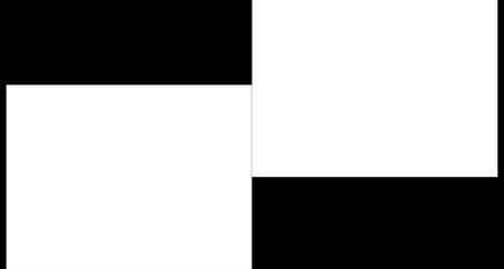 04 zapisywanie szablonu Zaznaczmy oba prostokąty i wybierzmy polecenie Flatten Transparency z menu Objects. Rozgrupujmy powstałą grupę [Ctrl] +[Shift]+[G] i usuńmy oba środkowe prostokąty.