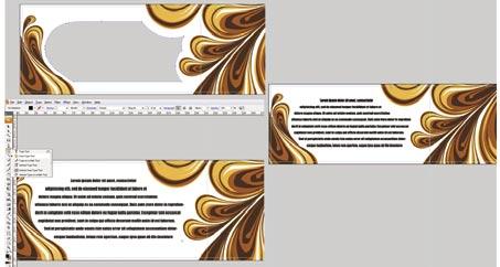 13 dodawanie tekstu Korzystając z Elipse Tool [L] tworzymy elipsę, którą