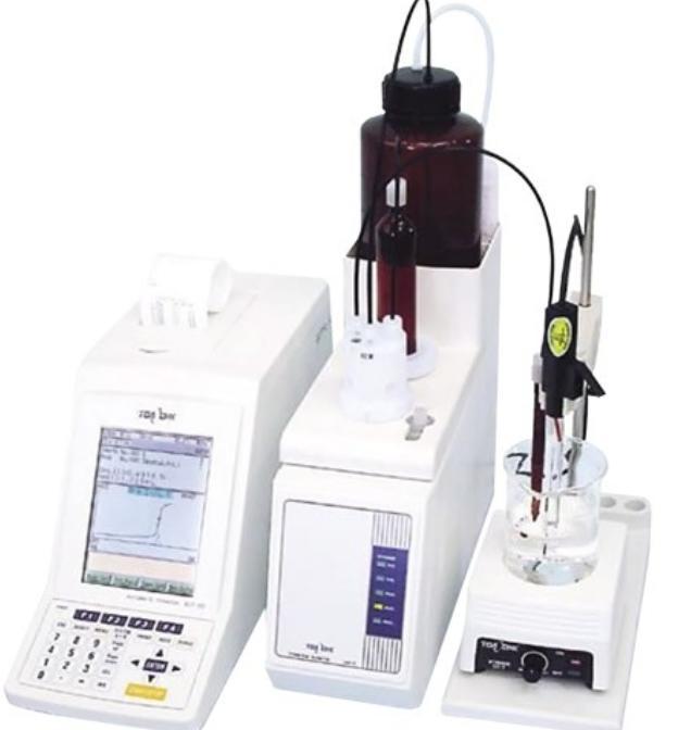 Titrator automatyczny AUT-701 Analiza objętościowa automatyzacja miareczkowanie: pehametryczne, potencjometryczne, konduktometryczne, amperometryczne i fotometryczne; metody pomiarowe: miareczkowanie