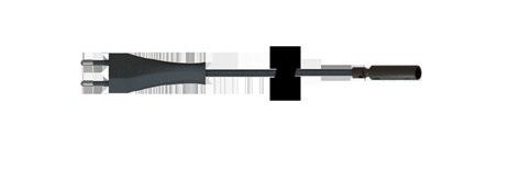 no.: 06IL58500BL0000 Rozwiązanie 0: Zasilanie sieciowe 0V w układzie z 6-cio drożnym rozdzielaczem - sufit podwieszany Solution 0: 0V Star installation (6 Way distributor) - suspended ceiling
