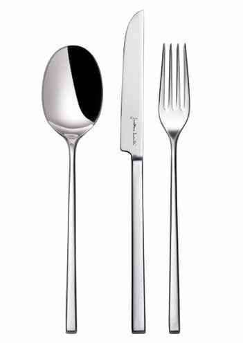 MARCHESI ZETA GUALTIERO MARCHESI 18/10; 8 mm ZETA 18/10; 5 mm rodzaj opis (mm) rodzaj opis (mm) Łyżka stołowa 1170500001 216 22,90 zł Widelec do spaghetti 1170500002 215 22,90 zł Łyżka do zupy