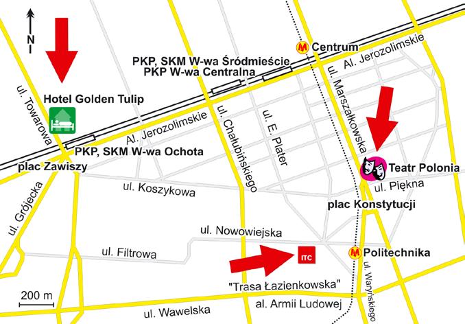 Friday, 16 December (continued) 11:15 Coffee break 11:30 Summary and conclusion of the Conference 12:30 Lunch Map Conference Organizing Committee Office Instytut