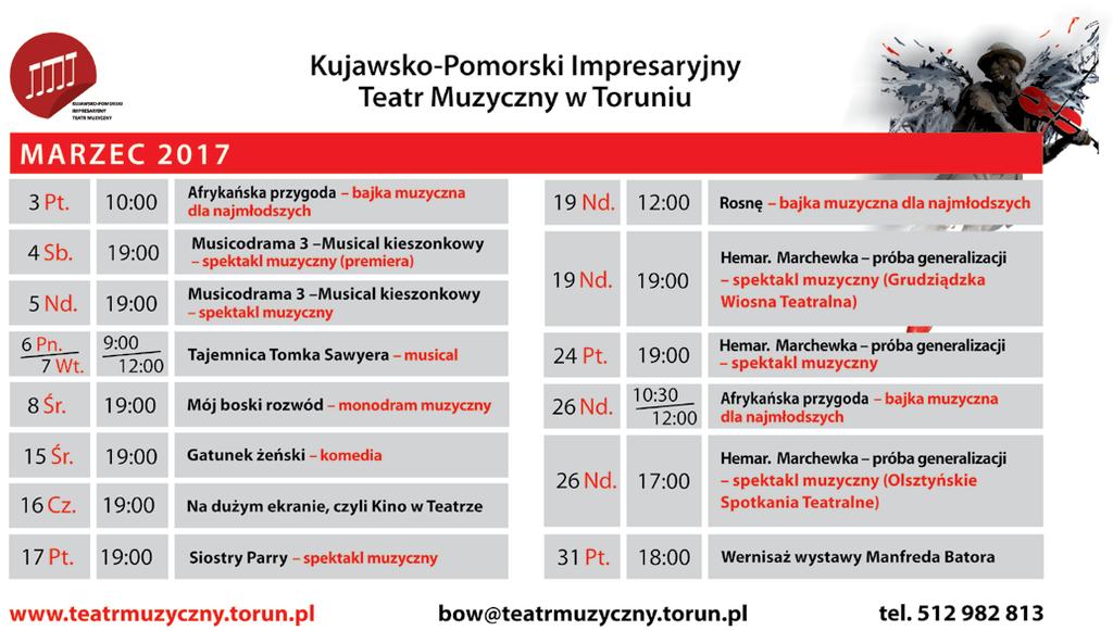 4 marzec 2017 smnaskarpie@samnaskarpie.