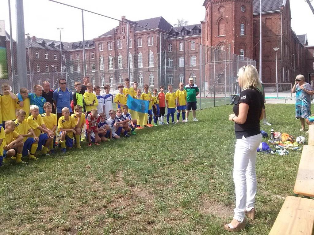 22 26 lipca 2016 roku wizyta piłkarzy z miast partnerskich Nysy W dniach 22-26.07.